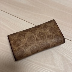 【7/30まで】カードも入れられるcoach キーケースの画像