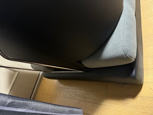 ニトリ NITORI 布張り カウチソファ ポーション 2KD GY グレー