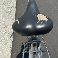 R26 ブリヂストン EBU60 B6H　エブリッジ EBRIDE 26インチ 自転車　シルバー色　学生さん ママチャリ お買い物 現状の画像