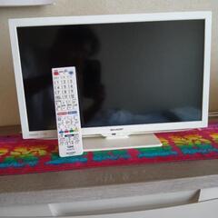 シャープ　AQUOS　19型液晶テレビ　2T-C19DEの画像