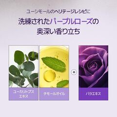 【EUTHYMOL】 ユーシモール パープルコレクターロイヤルローズブレンド歯磨き粉 106gの画像