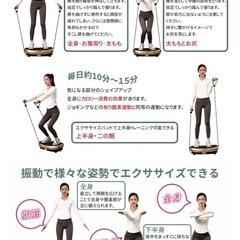 ※最終値下げしました。7/27まで掲載、その後処分します。美 容、ダイエット、ブルブル振動マシンの画像