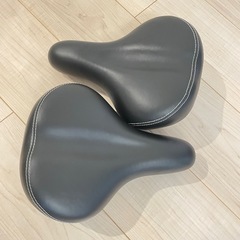 【新品未使用】2つセット自転車サドル 肉厚の画像