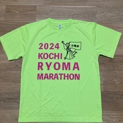龍馬マラソン参加賞Tシャツ⭐︎2025年2024年2枚セット⭐︎新品未使用Lサイズの画像