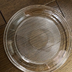昭和レトロなガラス皿5枚の画像