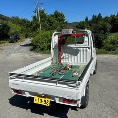 三菱ミニキャブトラック４ＷD クレーン付き🎵の画像