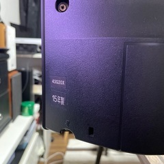 【ジャンク】TOSHIBA REGZA 43G20X 2015年製の画像