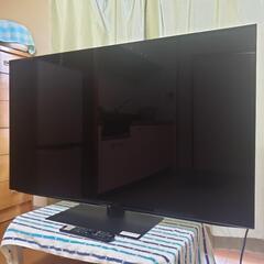 SHARP AQUOS 4K有機ELテレビ 4T-C55DQ1/2021年製/倍速機能搭載/★未使用に近いの画像