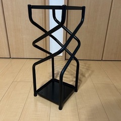 傘たて スパイラル(ブラック)の画像