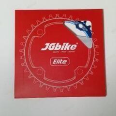 新品✨️32T オーバルブルー チェーンリング P.C.D.104mm マウンテンバイクの画像