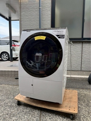 【美品】日立 ドラム式洗濯乾燥機 11k/6kBD-SX110FL　ドラム洗濯機 美品】日立 ドラム式洗濯乾燥機 11k/6k AIお洗濯 洗剤自動BD-SX110FL