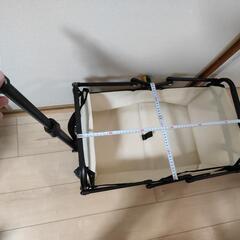 未使用品　キャリーカート　トローリー　ワゴン　台車　キャンプ　運搬の画像