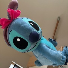 ウサ耳スティッチぬいぐるみ大の画像
