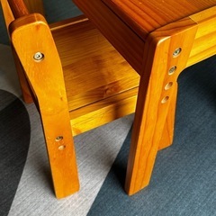 キッズ　デスク、チェアセットの画像