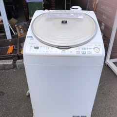 2012年製 シャープ 9.0kg/4.5kg 洗濯乾燥機 ES-TX910-Nの画像