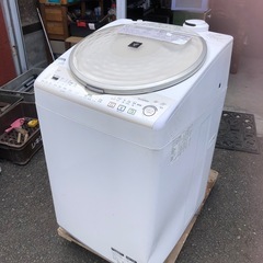 2012年製 シャープ 9.0kg/4.5kg 洗濯乾燥機 ES...