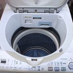 2012年製 シャープ 9.0kg/4.5kg 洗濯乾燥機 ES-TX910-Nの画像
