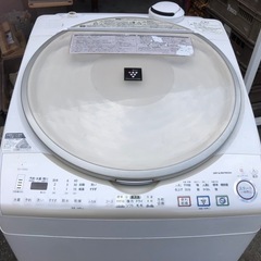 2012年製 シャープ 9.0kg/4.5kg 洗濯乾燥機 ES-TX910-Nの画像