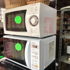 電子レンジ各種 ターンテーブル式 500〜1000円　早いもの勝ち❗️の画像