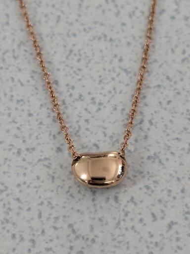 中古ティファニーTIFFANYダイヤK18ピンクゴールド レディース