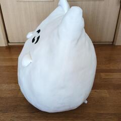 売り切り！値下げ【にんまりうさぎ·ビッグクッション】ムニュムニュの手触りに癒されますの画像