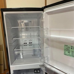 【美品！冷蔵庫】ブラック　146L MITSUBISHI冷蔵庫の画像