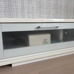 【無料】150cmサイズ　テレビボード　ホワイトの画像
