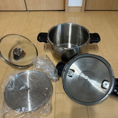 圧力鍋 5.5L（ワンダーシェフ）の画像