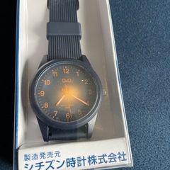 Q&Q 防水腕時計 の画像