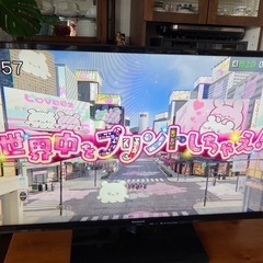 液晶テレビの画像