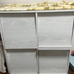 レコードラック 収納家具の画像