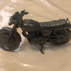 金属製バイクミニチュア　YAMAHA SR500の画像