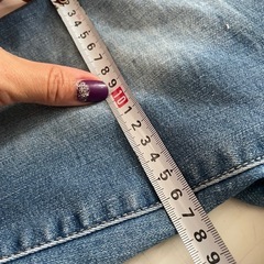 デニムハーフパンツの画像