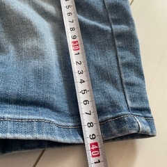 デニムハーフパンツの画像