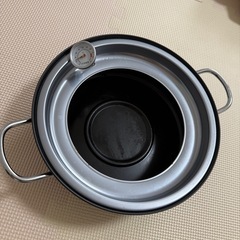 天房庵 IH対応天ぷら鍋22cmの画像