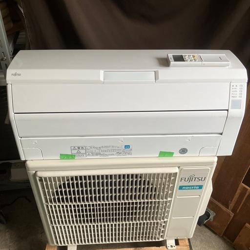 保証付、取付込、FUJITSU2019年2.2KW6畳