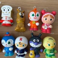 アンパンマン　おもちゃ　アヒル隊長　ワンワンの画像