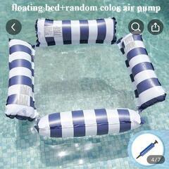 浮き輪　水上ハンモック　2個セットの画像