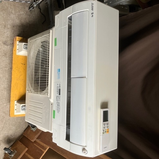 保証付、取付込、三菱2019年2.2kw6畳