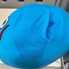 スライム 　枕　ひんやりクッション　ぬいぐるみ　 水色の画像