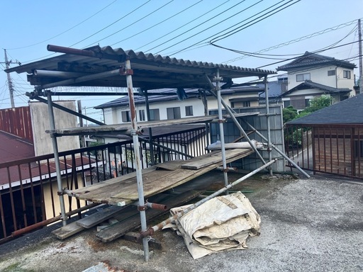 資材置き場　コンテナ代わりに　解体可能　引き取り　360cm ×180cm