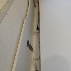 イケア　白デスクの画像
