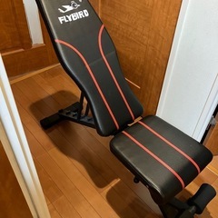 トレーニングベンチ&ダンベルセットの画像