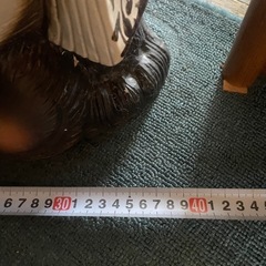受け渡し決定済み　たぬきの置物の画像