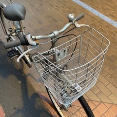 【激安!3段変速とオートライト付き】 27インチ  シティーサイクル タイヤ新品の画像