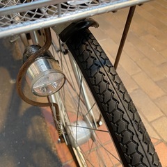 【激安!3段変速とオートライト付き】 27インチ  シティーサイクル タイヤ新品の画像