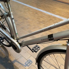 【激安!3段変速とオートライト付き】 27インチ  シティーサイクル タイヤ新品の画像