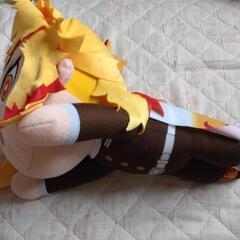 鬼滅の刃　メガジャンボ寝そべりぬいぐるみ　煉獄杏寿郎の画像