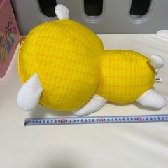 クレヨンしんちゃん めちゃもふぐっと シロぬいぐるみ おやさいになりきりだゾーの画像