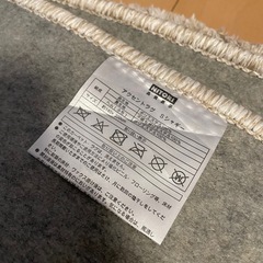 ラグ ニトリ アクセントラグ S シャギーの画像